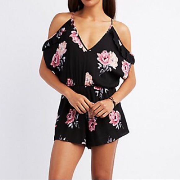 Charlotte Russe Dresses & Skirts - Floral Romper